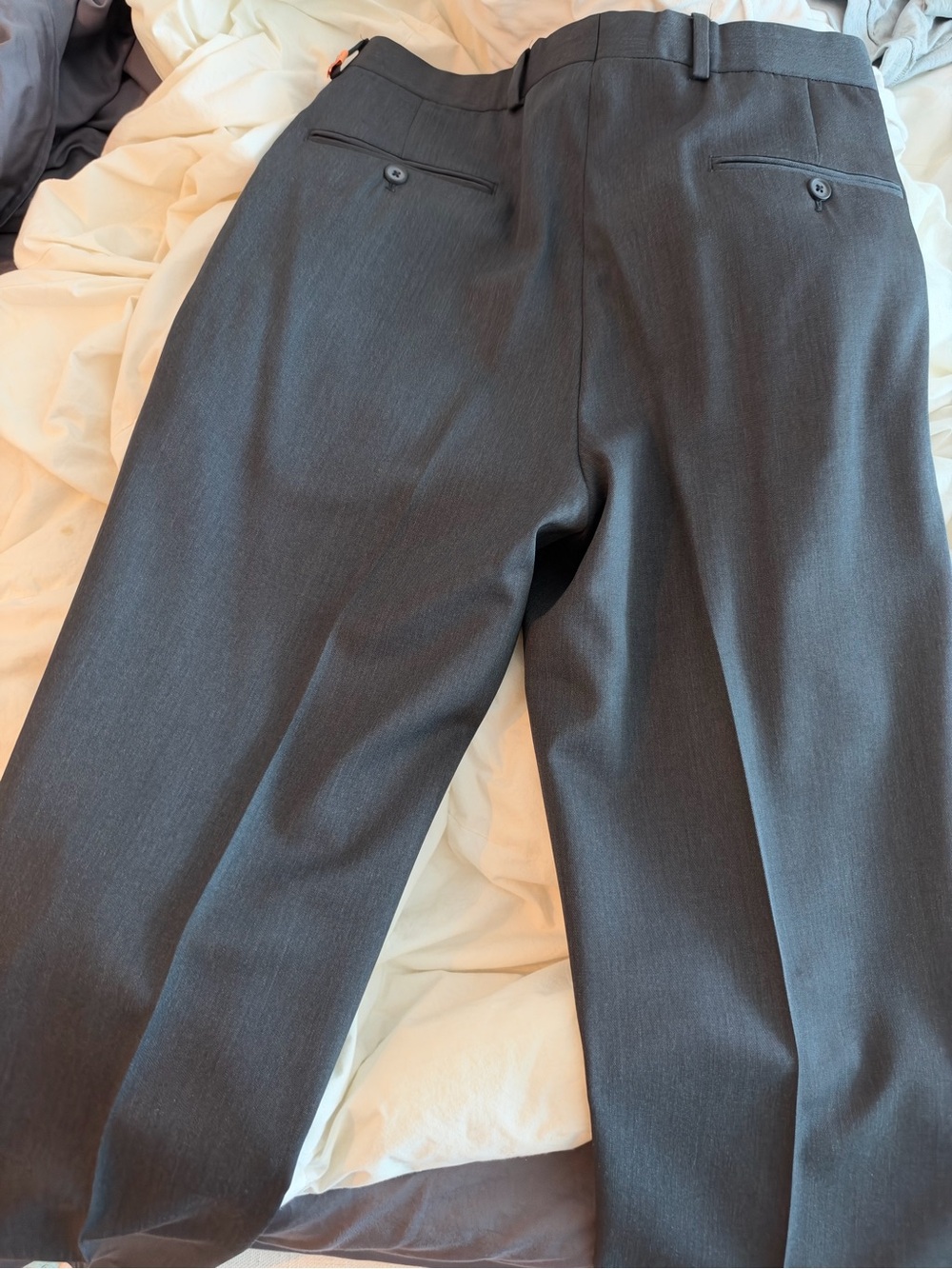 Brooks Brothers Charcoal Gray Dress Trousers